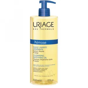 Uriage Xèmose успокаивающее очищающее масло для душа и ванны 500 мл