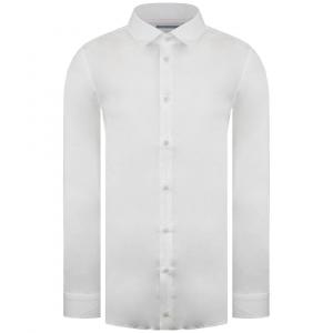 Атласная рубашка беллоу Ted Baker, белый