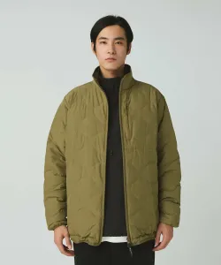 Бесшовная стеганая пуховая куртка