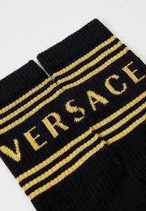 Носки ATHLETIC SOCKS LOGO Versace, черный