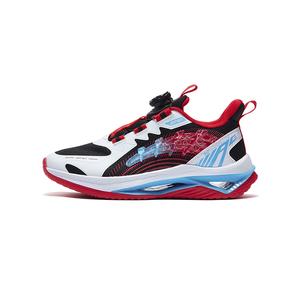 361°KIDS Кроссовки детские с низким верхом, противоскользящие, с амортизаторами и износостойкими свойствами, черные, белые, красные