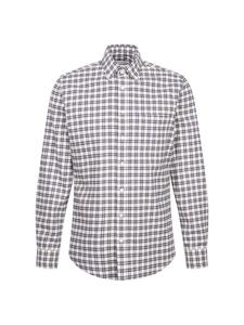 Рубашка на пуговицах классического кроя SEIDENSTICKER, серый