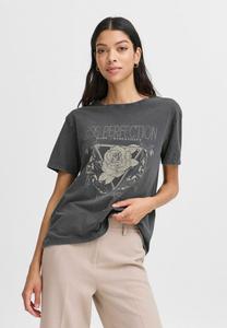 Футболка b.young BYSOLKO, Asphalt/Grey