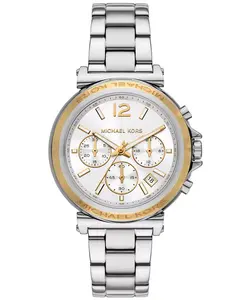 Женские часы Maren Chronograph из нержавеющей стали, 40 мм Michael Kors