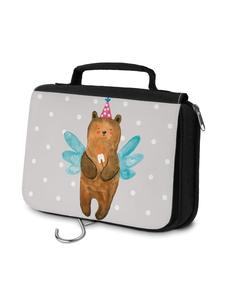 Mr. & Mrs. Panda Косметичка медведица зубная фея без слов серые пастельные тона