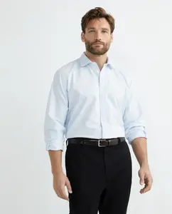 Мужская спортивная рубашка больших размеров Emidio Tucci, светло-голубой