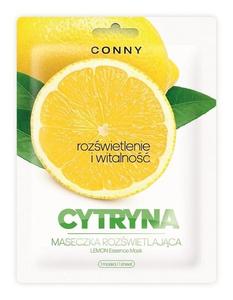 Осветляющая тканевая маска Lemon 23г Conny, Lemon Essence Mask