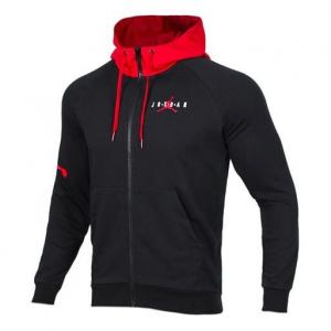 Куртка Air Jordan Basketball Knit Hooded Jacket Black, черный