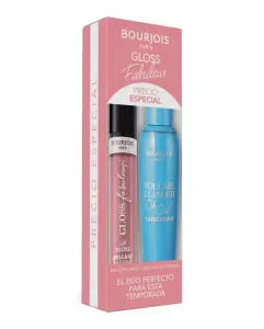 Блеск для губ Gloss Fabuleux Тушь для объема Glamour Водостойкая Bourjois, 4