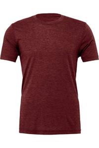 Футболка BELLA + CANVAS Triblend, цвет cardinal triblend