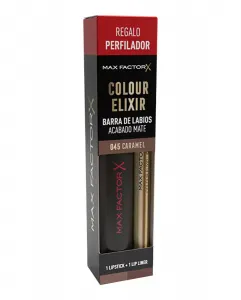 Цветной эликсир для упаковки + карандаш для губ Max Factor, 045 + 020