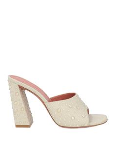 Сандалии Amina Muaddi, бежевый