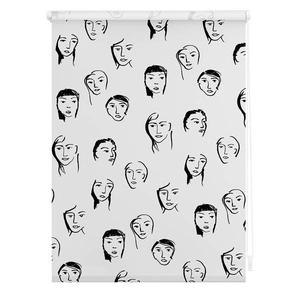 Рулонные шторы Lichtblick Face, 70x150x6 см, черный