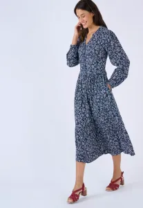 Платье reliéfée Damart, Navy Floral