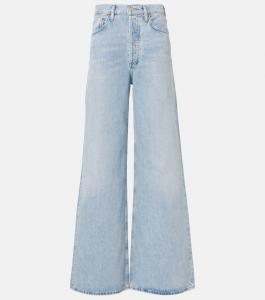 Джинсы Dame Jean с высокой посадкой и широкими штанинами Agolde, Conflict