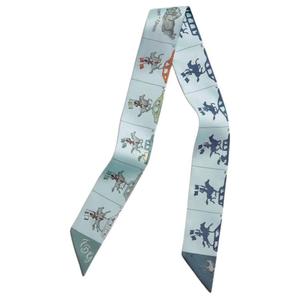 Шёлковый платок HERMES Мультиколор