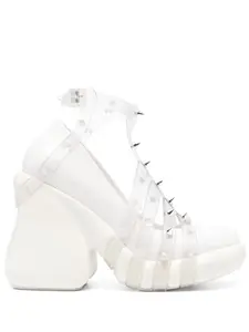 Туфли Punk Love на платформе из коллаборации с Melissa Jean Paul Gaultier, белый