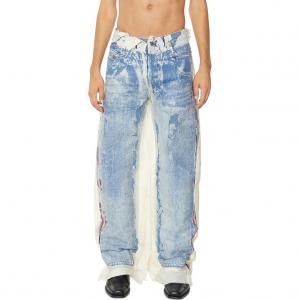 DIESEL Джинсы мужские светло-голубые