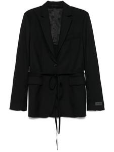 Kenzo блейзер с поясом, черный