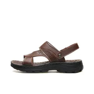 JIETEGONGYANG Мужские пляжные сандалии коричневые, цвет Brown