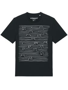 Футболка wat? Apparel, черный