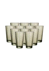 Стаканы Ritzenhoff & Breker Favo, 400 мл, 12 штук, оливковый