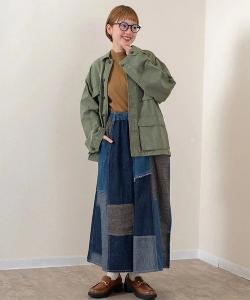 Джинсовая юбка в клетку mililopiulu (женская) Gsc Womens Select, цвет Blue