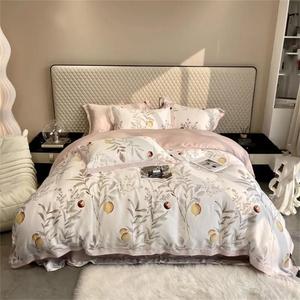 Fjnbbiot Комплект постельного белья мягкий охлаждающий Color 17