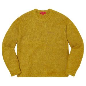 Свитер Supreme Mohair Sweater Acid, желтый