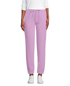 Женские спортивные брюки Serious Sweats с высокой посадкой и втачным низом Lands' End, Wild lilac