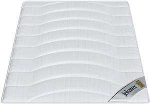 Двуспальное одеяло из верблюжьей шерсти, 155x220 см JEKATEX, белый