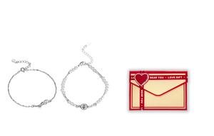 Браслет женский GIFU, Tulip Girlfriend Bracelet + [Love Frequency Gift Box]