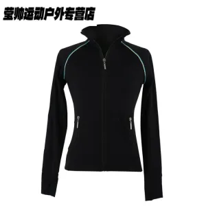 HEAD Индивидуальный тренировочный костюм для фигурного катания Yuuki Katsuki, высокоэластичный тонкий флис, для мужчин и женщин, черный с карманом, тонкий флис, размер L