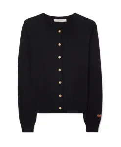 Черный кардиган Kee Busnel, черный