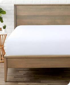 Ультрамягкая простыня с двойной щеткой по всей длине Bare Home, белый