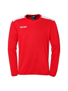 Рубашка с длинными рукавами Emotion 27 в красно-белом цвете Kempa