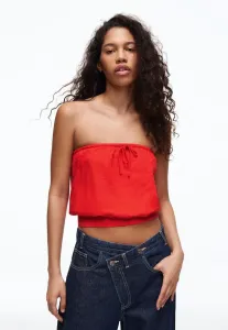 Топ-Бандо Bershka, Red