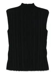 Плиссированная футболка Pleats Please Issey Miyake, черный