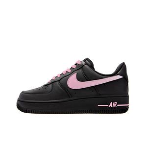 Nike Кроссовки Air Force 1 с низким верхом, устойчивые к истиранию и скольжению, женские, цвет: черный, розовый