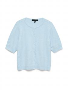 VERO MODA Кардиган 'VMDoffy' вязаный в светло-голубом цвете