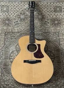 Eastman AC122-1CE-DLX Гранд Аудиториум Акустико-Электрическая гитара с сумкой и профессиональной настройкой