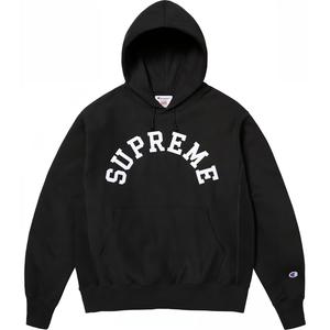 Толстовка Champion с капюшоном SS25 Supreme, черный
