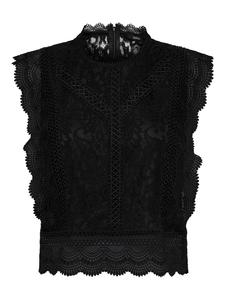 Топ женский ONLY кружевной, черный