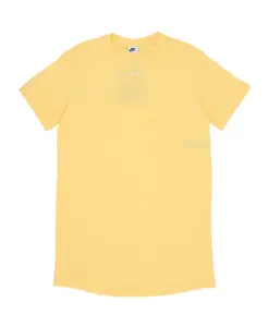 Базовое платье-футболка, цвет топаз, золото/белый Nike, желтый