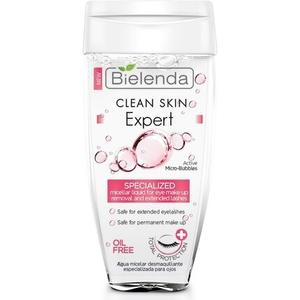 Clean Skin Expert безопасен для использования с наращенными ресницами Bielenda