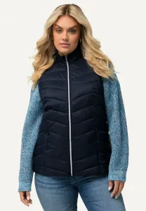 Hyprar funktionssteppweste wasserabweisend zipptaschen жилет Ulla Popken, Marine