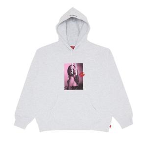 Толстовка Supreme Kate Moss Hooded Sweatshirt Ash Grey, серый