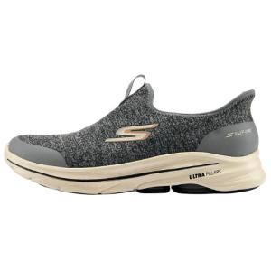 Кроссовки Go Walk 8 Breathable Support Rebound Walking Shoes Men's Gray Skechers, темно-серый