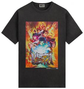 Футболка Kith x Capcom Street Fighter LV Ultra Vintage, черный