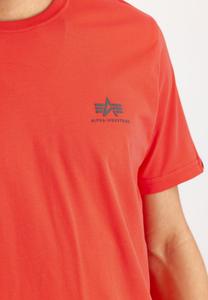 Базовая футболка SMALL LOGO Alpha Industries, красный